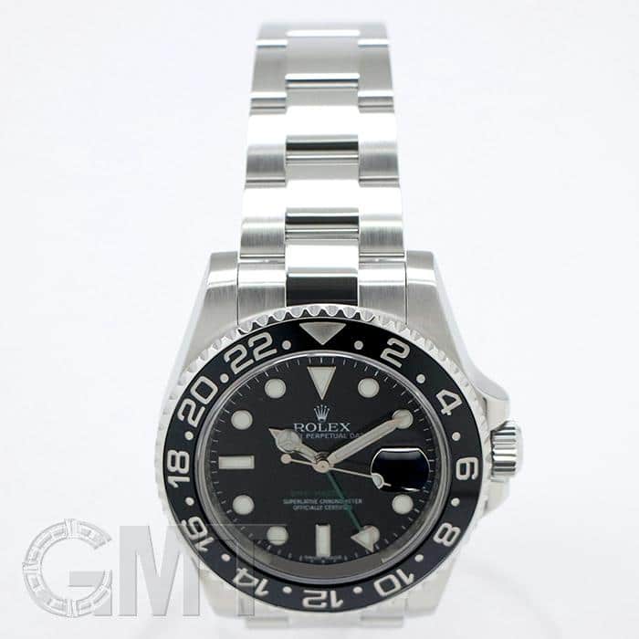 中古)ROLEX ロレックス GMTマスター II 116710LN スティックダイヤル