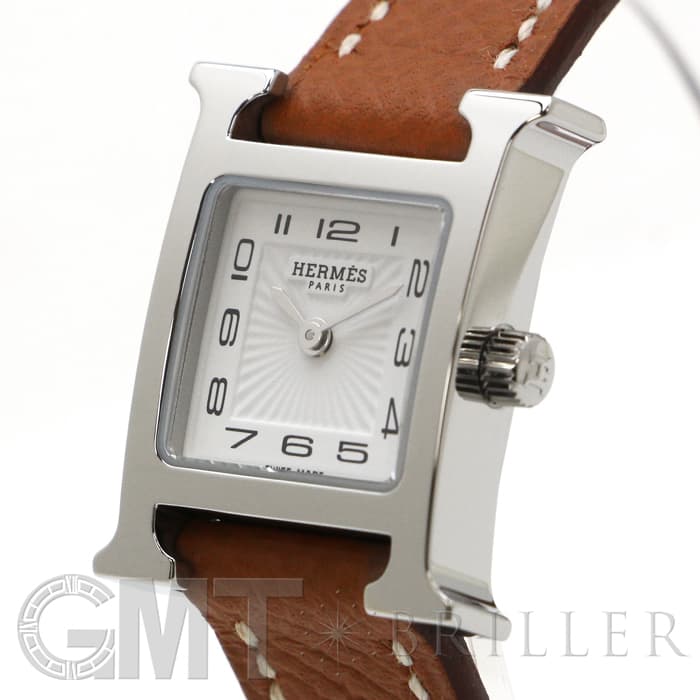 新品)HERMES エルメス Hウォッチ ミニ HH1.110.131/UU37
