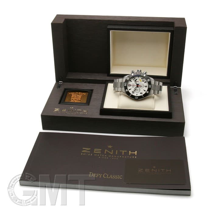 中古)ZENITH ゼニス デファイ クラシック クロノアエロ 03.0526