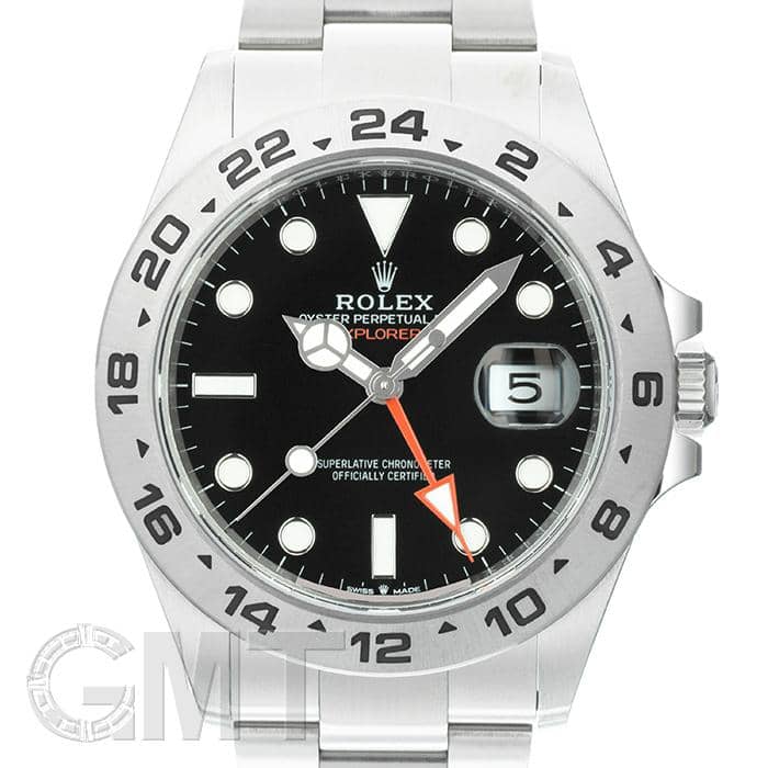 ロレックス　トレイ　非売品　２個セット 中古)ROLEX ロレックス エクスプローラー II 226570 ブラック（商品ID