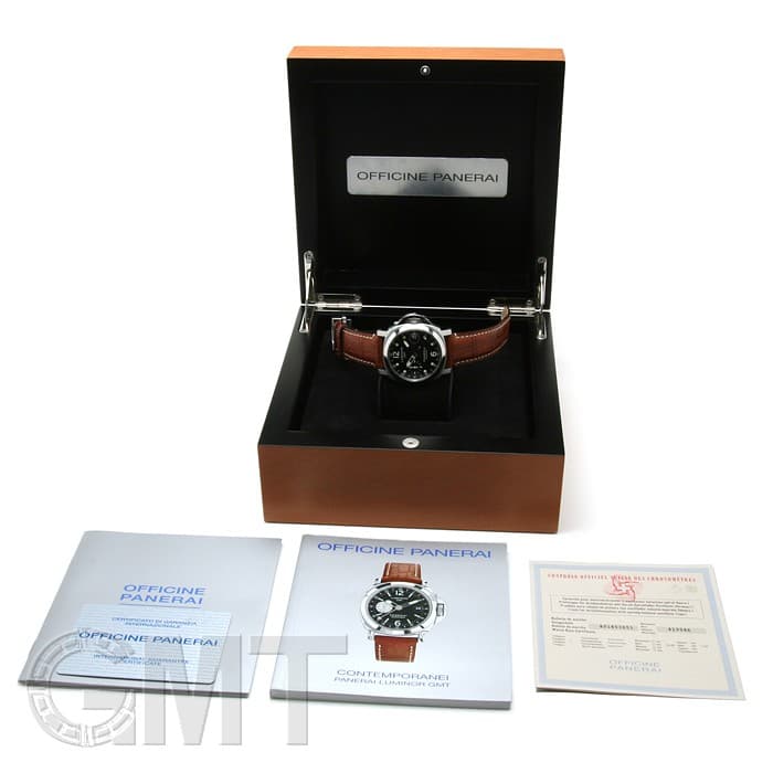 中古)OFFICINE PANERAI オフィチーネ パネライ ルミノール GMT