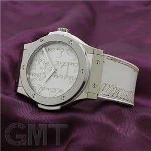 HUBLOT ウブロ クラシック フュージョン 511.NE.050W.VR.JBER19 ベルルッティ スクリット フラットビアンコ メイン