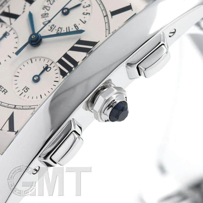 中古)CARTIER カルティエ タンク アメリカン クロノリフレックス