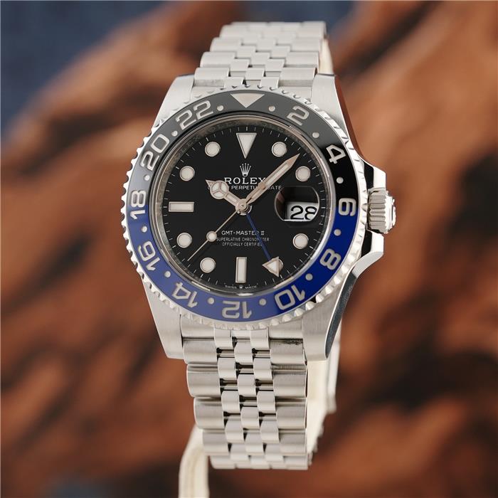 中古)ROLEX ロレックス GMTマスター II 126710BLNR ジュビリー