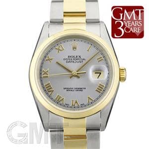 ROLEX ロレックス デイトジャスト 16203 グレー ローマ メイン