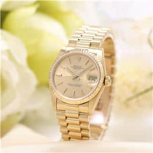ROLEX ロレックス デイトジャスト 31 68278 シャンパン メイン