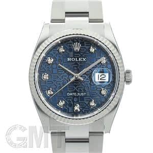 中古)ROLEX ロレックス デイトジャスト 36 126234G ブルー