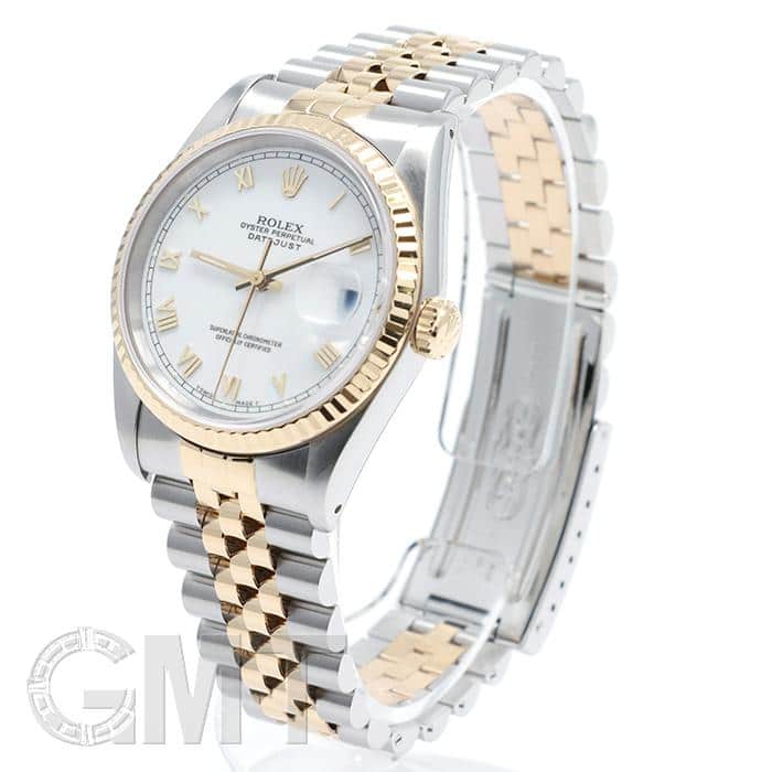 中古)ROLEX ロレックス デイトジャスト 16233 ホワイトローマ