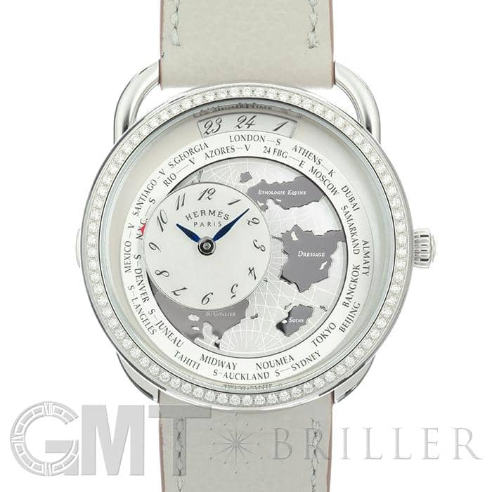 新品ベルト✨　エルメス　ウィンザー　腕時計　コンビ　ホワイト文字盤　クォーツ ✨エルメス✨クリッパー✨コンビベルト✨デイト✨白文字盤✨WR