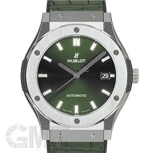 HUBLOT ウブロ クラシック フュージョン チタニウム グリーン 511.NX.8970.LR メイン