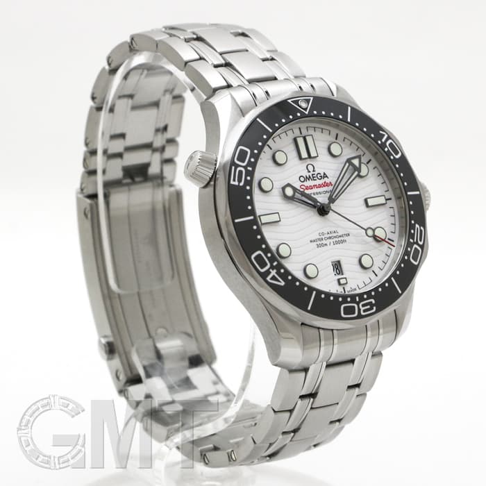 新品)OMEGA オメガ シーマスター ダイバー300M ホワイト 210.30.42.20 