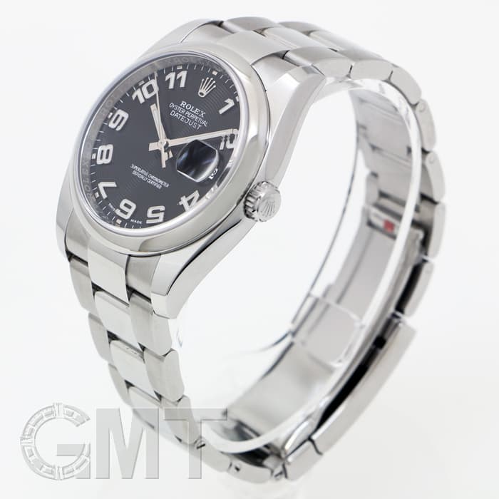 2024-25 秋冬新作  中古)ROLEX ロレックス デイトジャスト 116200 ブラック 本体