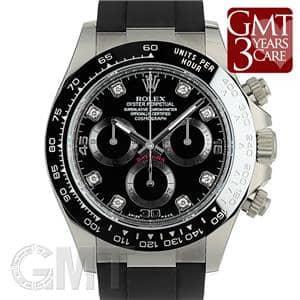 ROLEX ロレックス デイトナ 116519LN ブラック 8Pダイヤ オイスターフレックス メイン