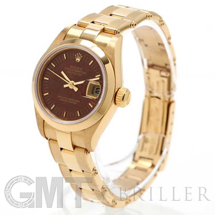 中古)ROLEX ロレックス デイトジャスト 69168 ウッドダイヤル（商品ID