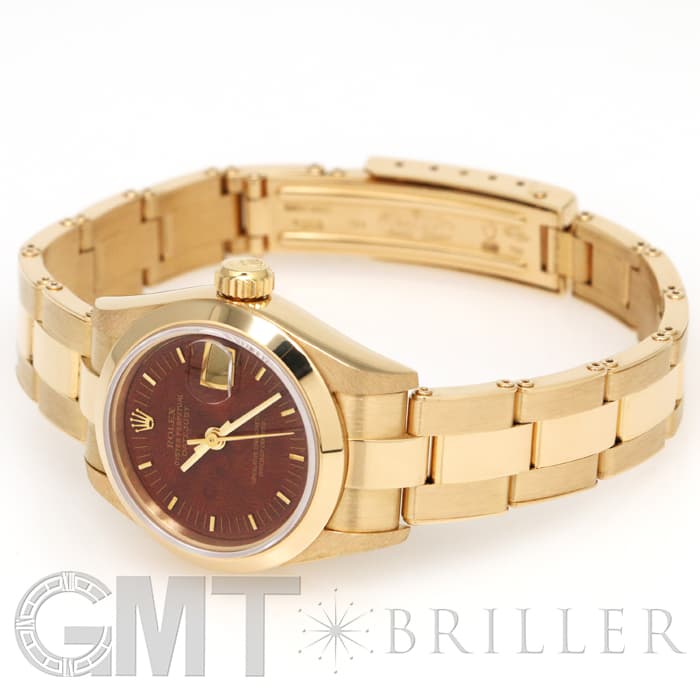 中古)ROLEX ロレックス デイトジャスト 69168 ウッドダイヤル（商品ID
