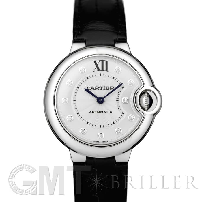 カルティエ CARTIER W4BB0009 バロンブルー 11Pダイヤモンド