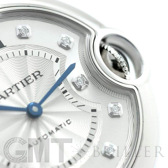 CARTIER カルティエ バロンブルー W4BB0009 シルバー 自動巻き 新品)CARTIER カルティエ バロンブルー 33mm W4BB0009（商品ID