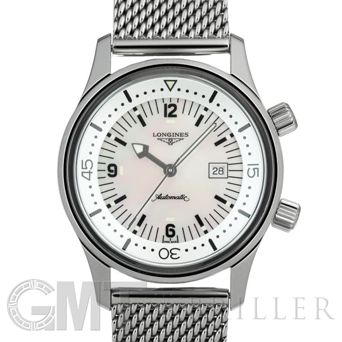 新品)LONGINES ロンジン ヘリテージ レジェンド ダイバー メッシュ