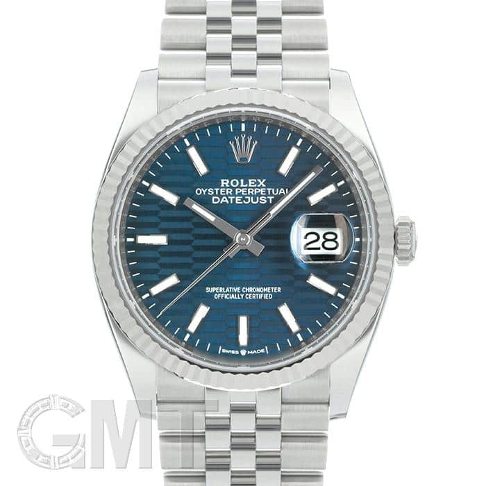 新品)ROLEX ロレックス デイトジャスト 126234 フルーテッドブルー