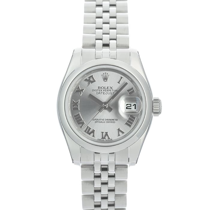 ロレックス デイトジャスト 自動巻き 時計　179160 グレーローマ　26mm 179160 グレー ROLEX（ロレックス）デイトジャスト 中古 | 東京
