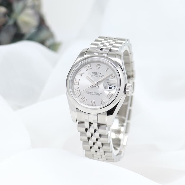 中古)ROLEX ロレックス デイトジャスト 26 179160 シルバー