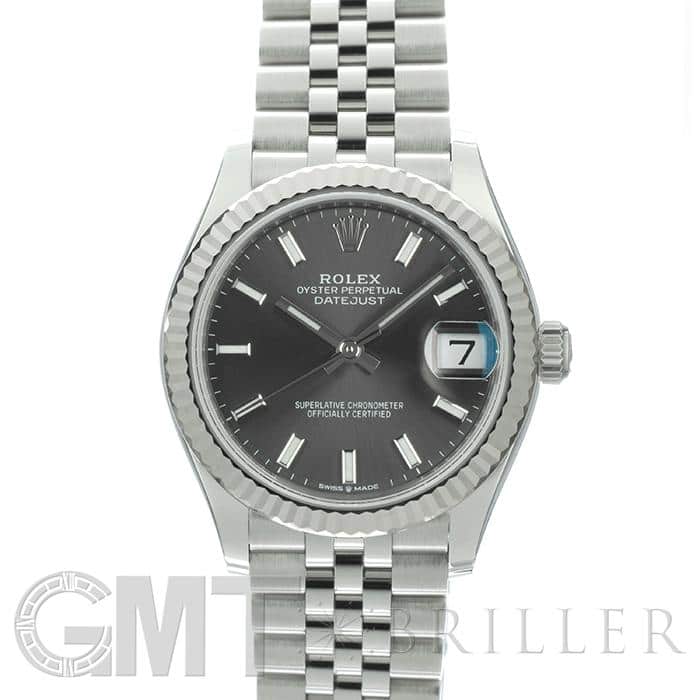 未使用)ROLEX ロレックス デイトジャスト 31 278274 ダークグレー 