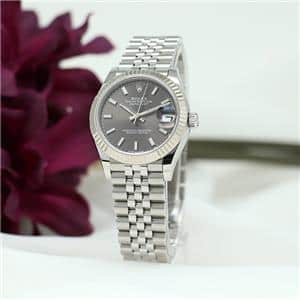 ROLEX ロレックス デイトジャスト 31 278274 ダークグレー ジュビリーブレス【未使用品】 メイン