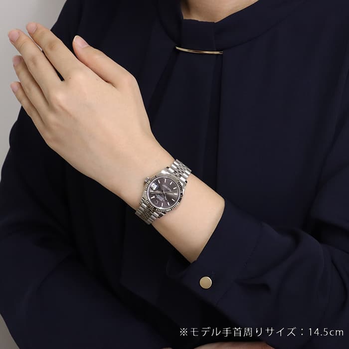 未使用)ROLEX ロレックス デイトジャスト 31 278274 ダークグレー