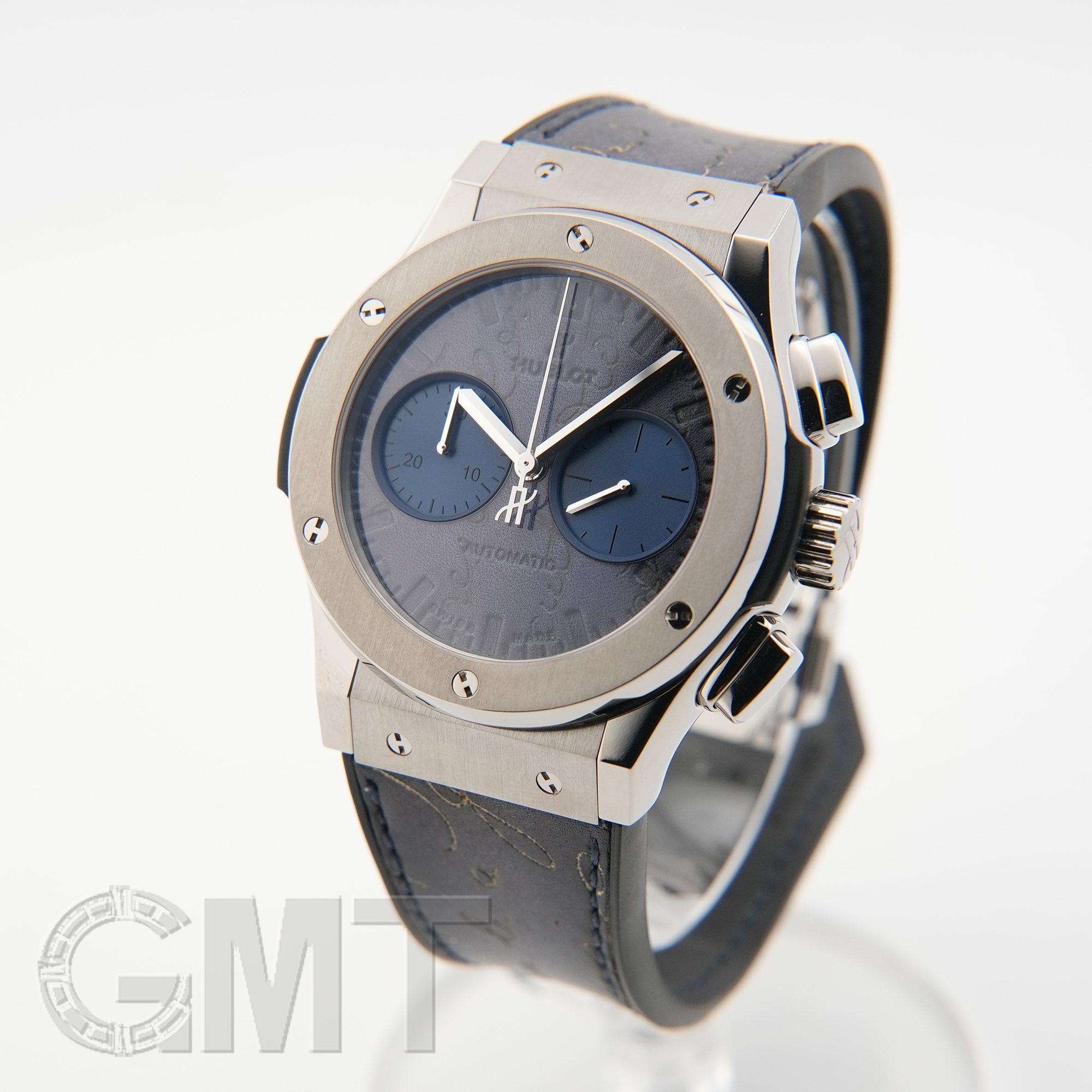HUBLOT ウブロ クラシックュージョン アリゲーターベルト 新品未使用 中古)HUBLOT ウブロ クラシック フュージョン クロノグラフ