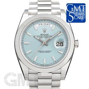 ROLEX ロレックス デイデイト 40 228206 アイスブルー 斜め格子モチーフ メイン