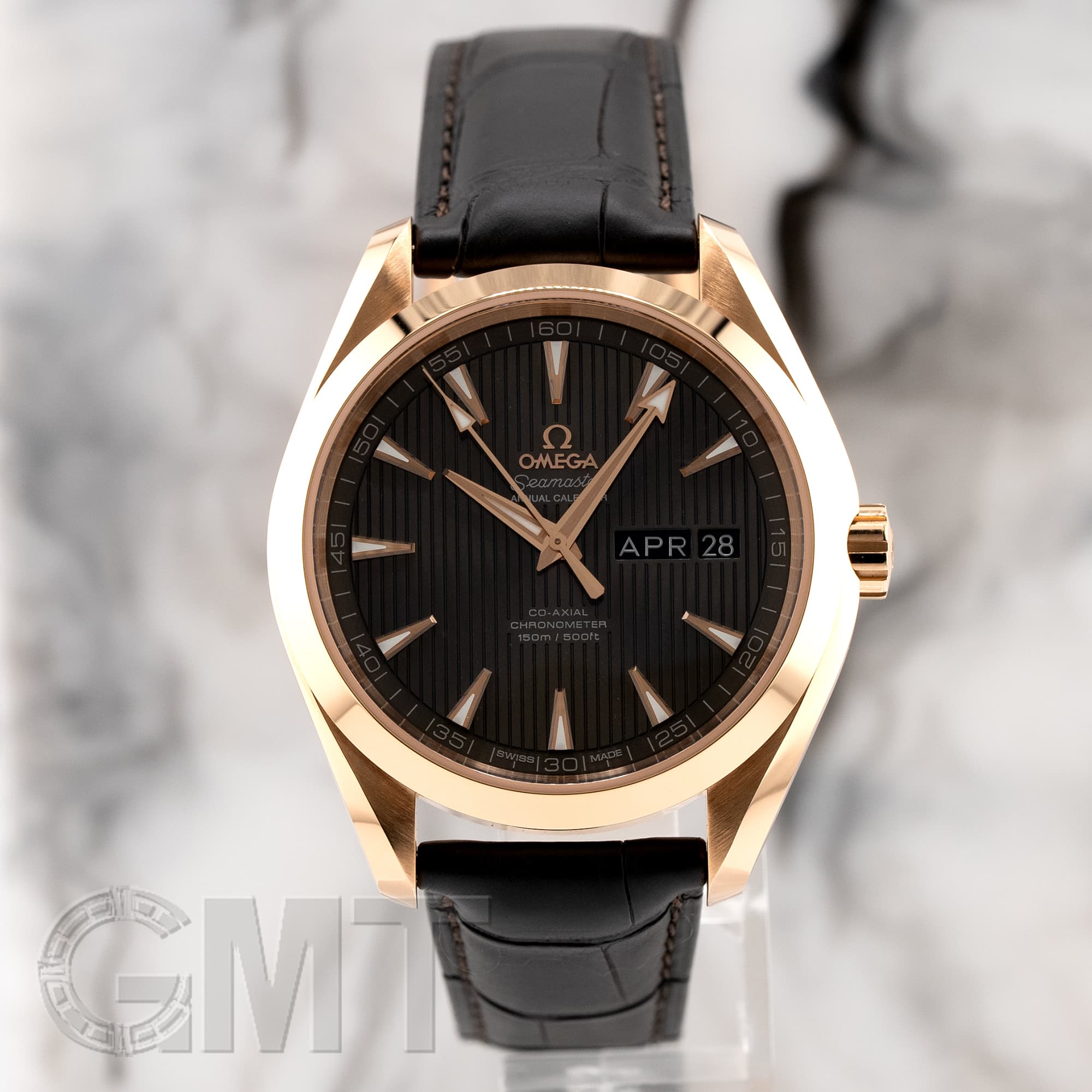 新品)OMEGA オメガ シーマスター アクアテラ アニュアルカレンダー
