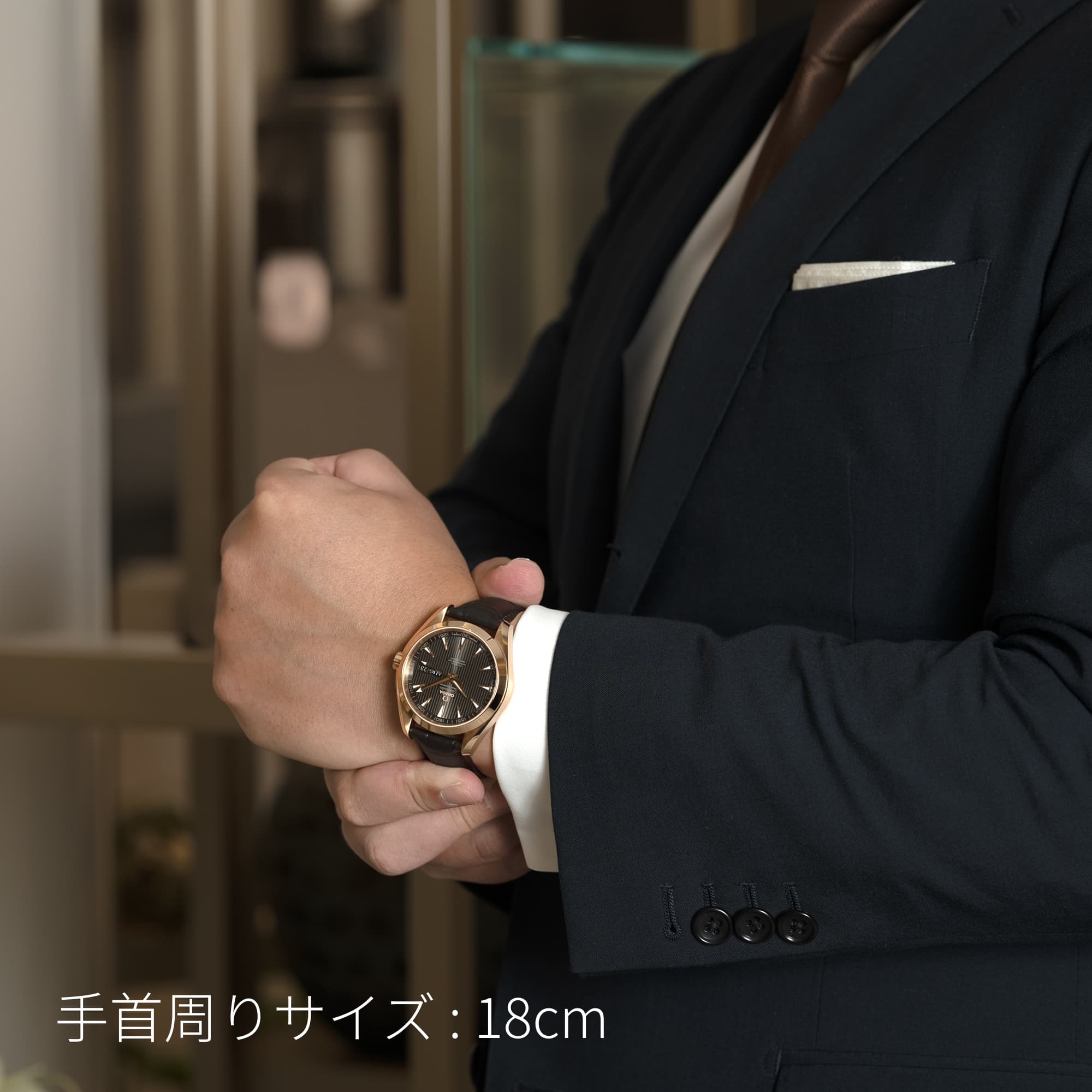 新品)OMEGA オメガ シーマスター アクアテラ アニュアルカレンダー