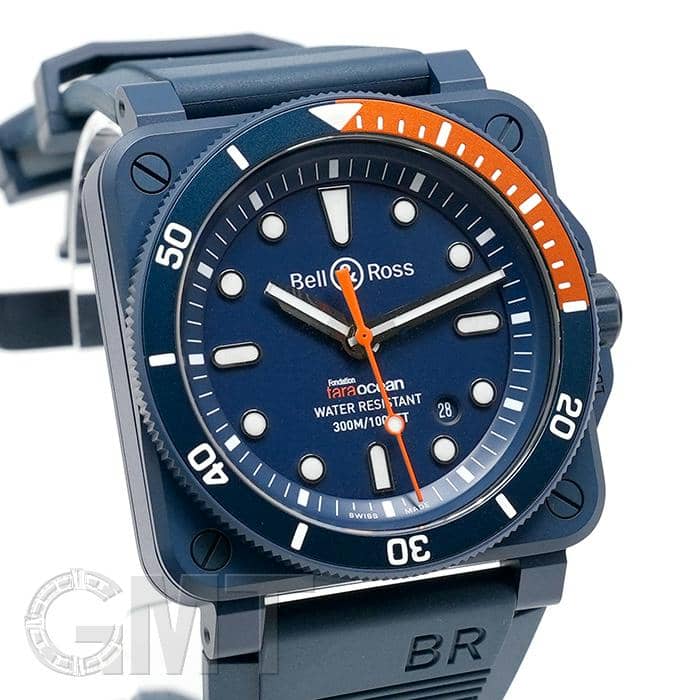 新品)BELL & ROSS ベル&ロス BR 03-92 ダイバー タラ BR0392-D-TR-CE