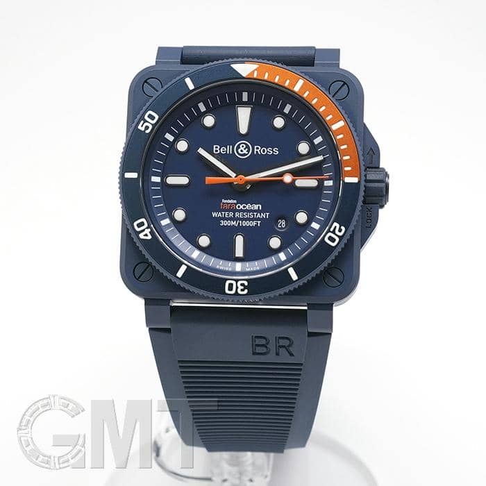 新品)BELL & ROSS ベル&ロス BR 03-92 ダイバー タラ BR0392-D-TR-CE