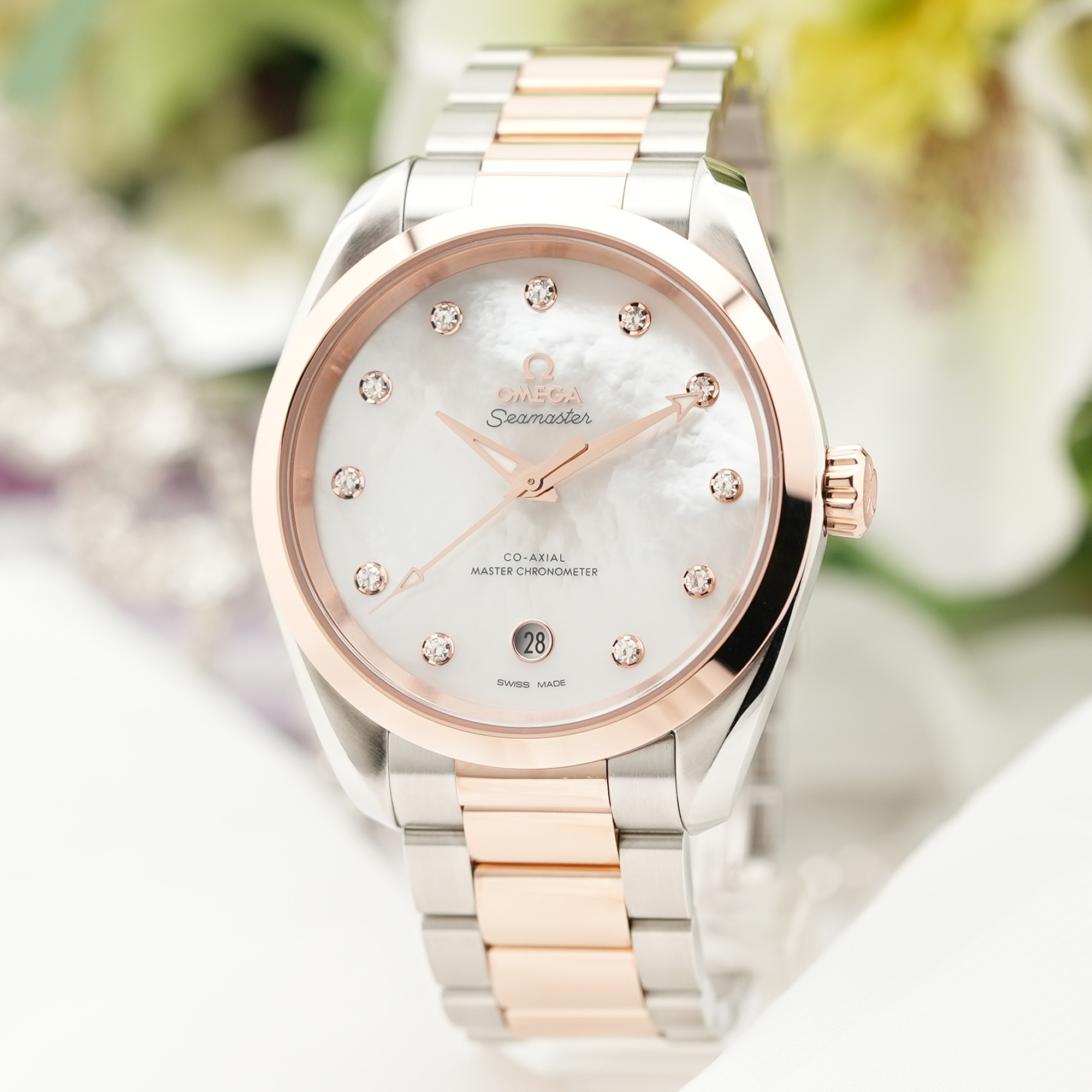 新品)OMEGA オメガ シーマスター アクアテラ 150M コーアクシャル 