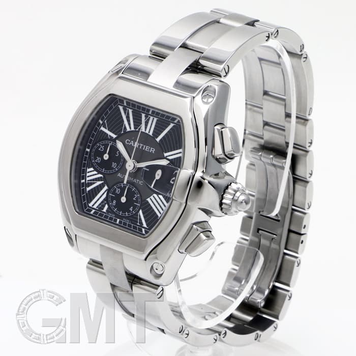 中古)CARTIER カルティエ ロードスター クロノグラフ W62020X6（商品ID