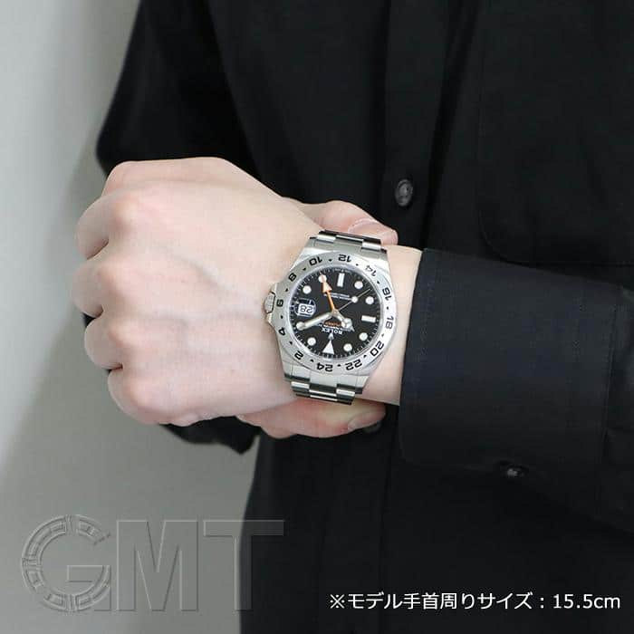 中古)ROLEX ロレックス エクスプローラー II 226570 ブラック（商品ID