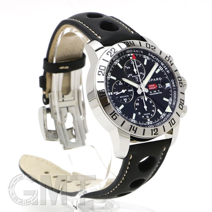 中古)CHOPARD ショパール ミッレミリア GMT クロノグラフ 168992-3001