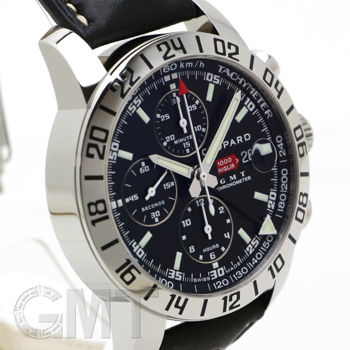 中古)CHOPARD ショパール ミッレミリア GMT クロノグラフ 168992-3001