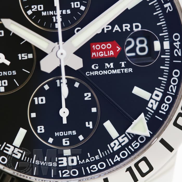 中古)CHOPARD ショパール ミッレミリア GMT クロノグラフ 168992-3001