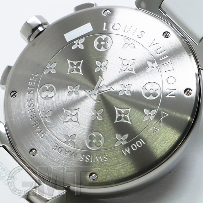 中古)LOUIS VUITTON ルイ・ヴィトン タンブール クロノグラフ