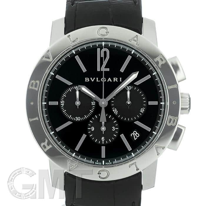 新品)BVLGARI ブルガリ ブルガリ・ブルガリ クロノグラフ BB41BSLDCH