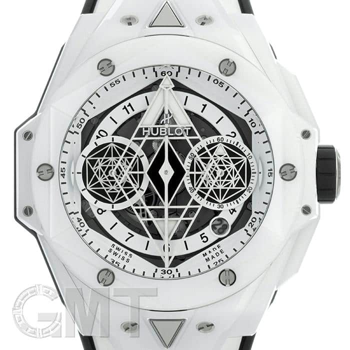 新品)HUBLOT ウブロ ビッグバン ウニコ サンブルーII ホワイト