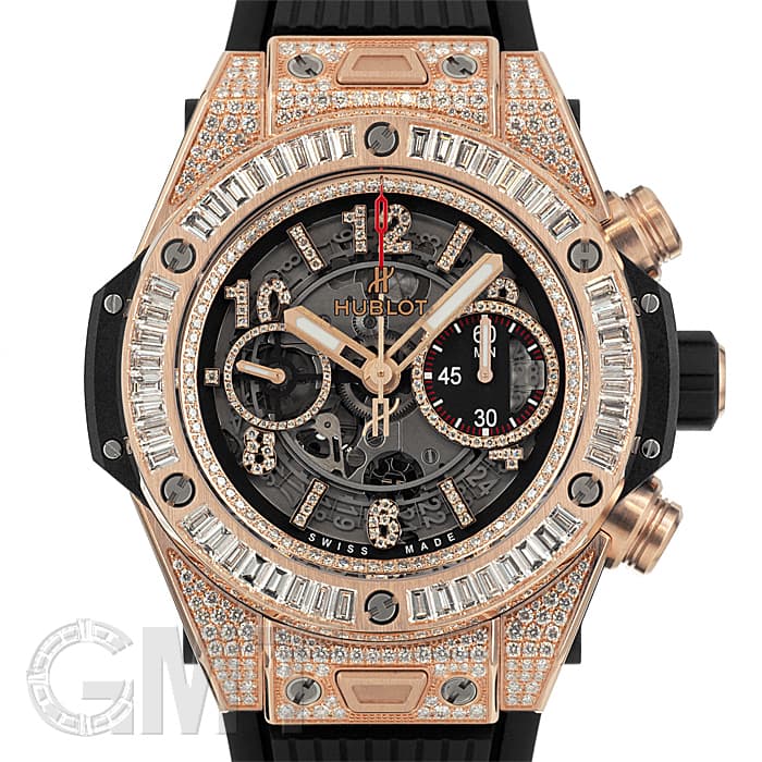 中古)HUBLOT ウブロ ビッグバン ウニコ キングゴールド ジュエリー 411 