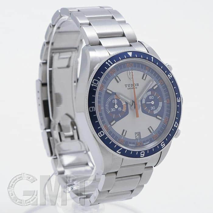 中古)TUDOR チューダー ヘリテイジ クロノグラフ ブルー 70330B（商品
