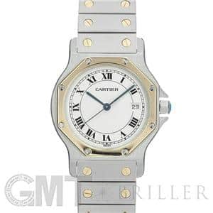 CARTIER カルティエ サントス オクタゴン ゴールドベゼル メイン