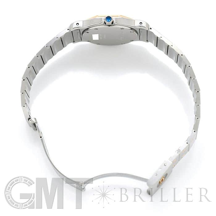中古)CARTIER カルティエ サントス オクタゴン ゴールドベゼル（商品ID