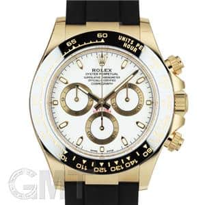 ROLEX ロレックス デイトナ 116518LN ホワイト イエローゴールド オイスターフレックス メイン