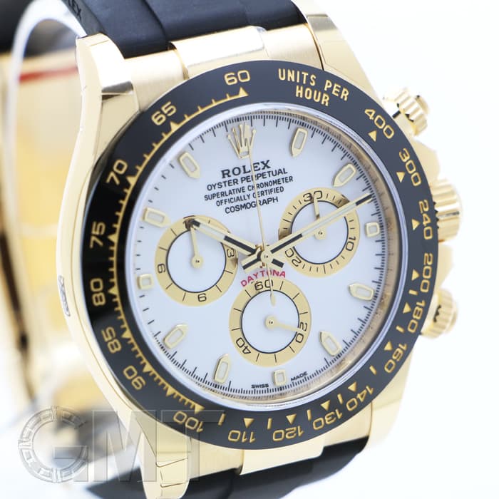 新品)ROLEX ロレックス デイトナ 116518LN ホワイト イエローゴールド