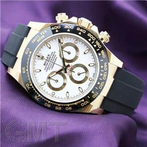 ROLEX ロレックス デイトナ 116518LN ホワイト イエローゴールド オイスターフレックス